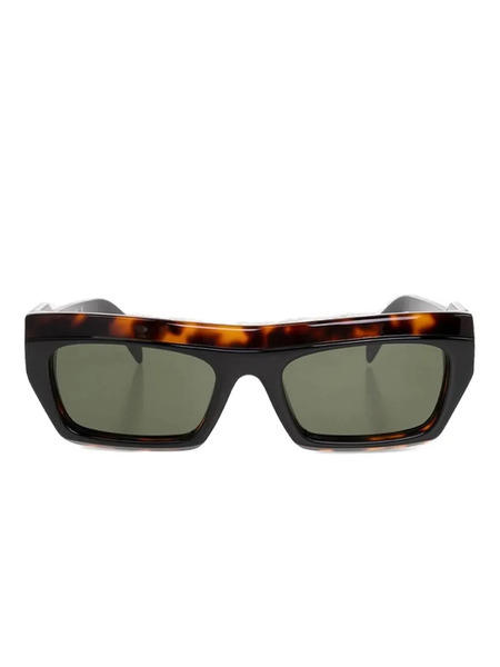  Palm Angels Eyewear Empire Tortoiseshell Sunglasses - Brown 