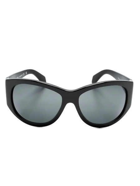  Palm Angels Eyewear Gridley Oversize Sunglasses - Black 