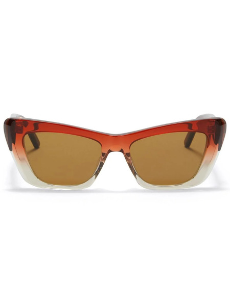  Palm Angels Eyewear Hermosa Cat-eye Sunglasses - Red 