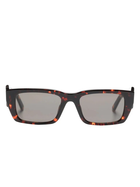  Palm Angels Eyewear Palm Square-frame Sunglasses - Brown 