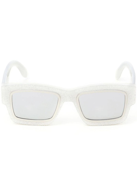  Palm Angels Eyewear Raymond Square-frame Sunglasses - White 