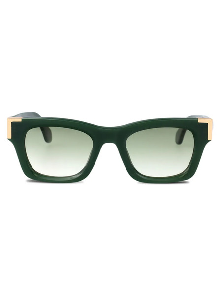  Palm Angels Eyewear Square-frame Sunglasses - Green 