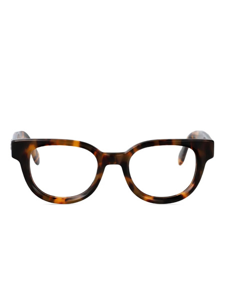  Palm Angels Eyewear Tortoiseshell Glasses - Brown 