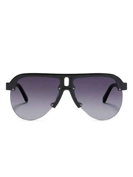  Palm Angels Eyewear Trinity Sunglasses - Black 