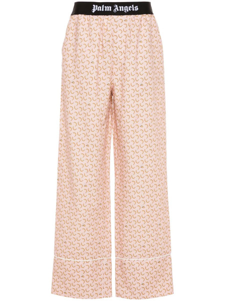  Palm Angels Fruit-print Trousers - Pink 