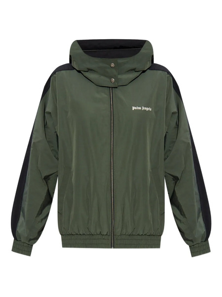  Palm Angels Hooded Jacket - Green 