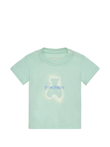  Palm Angels Kids Graphic T-shirt - Green 