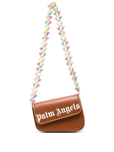  Palm Angels Mini Crash Shoulder Bag - Brown 