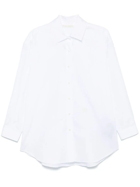  Palm Angels Monogram-embroidered Shirt - White 