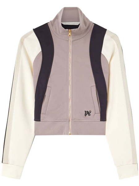  Palm Angels Pa Monogram Track Jacket - Purple 