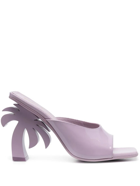  Palm Angels Palm Beach Leather Sandals - Pink 