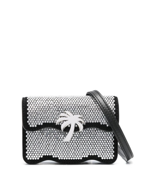  Palm Angels Palm Beach Micro Party Crossbody Bag - Black 