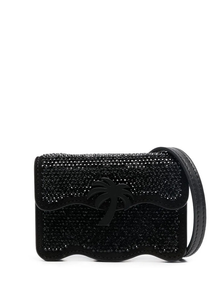  Palm Angels Palm Beach Micro Party Crossbody Bag - Black 