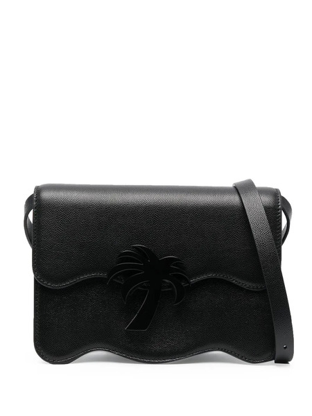  Palm Angels Palm Beach Tonal Shoulder Bag - Black 