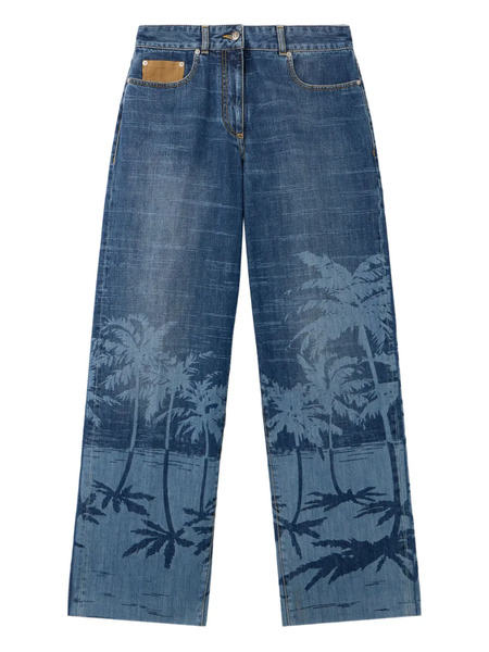  Palm Angels Palms Jeans - Blue 