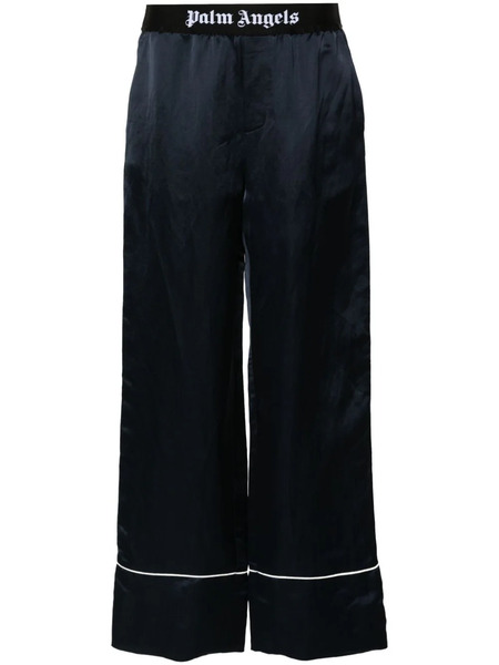  Palm Angels Soiree Pyjama Pants - Blue 