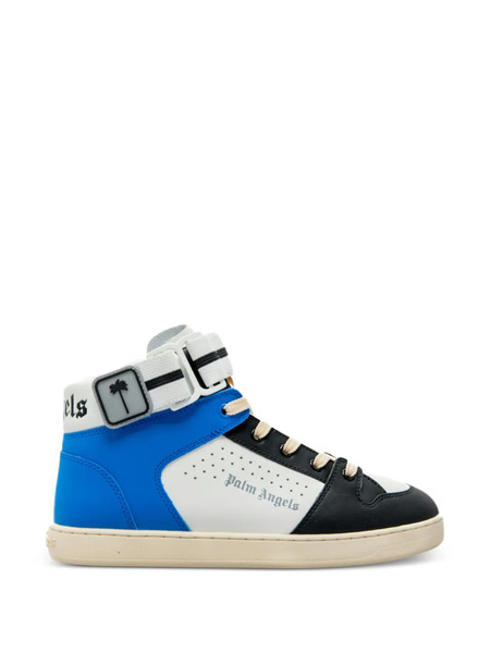  Palm Angels Strap High-top Sneakers - White 