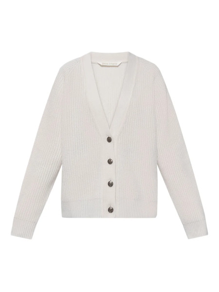  Palm Angels V-neck Buttoned Cardigan - Neutrals 