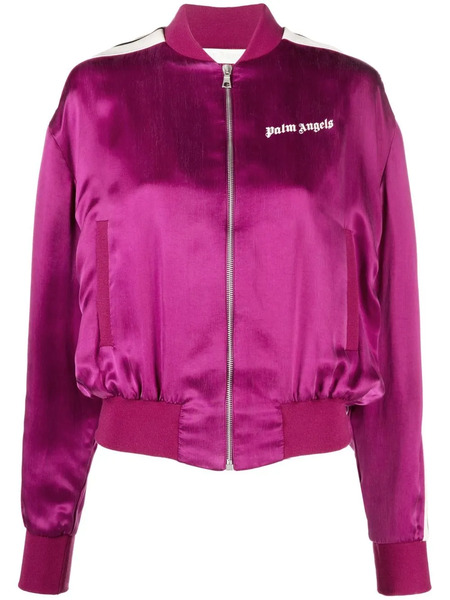  Palm Angels Zip-fastening Bomber Jacket - Pink 