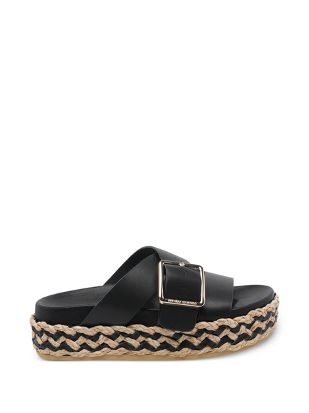  Paloma Barceló Buckle-detail Platform Sandals - Black 