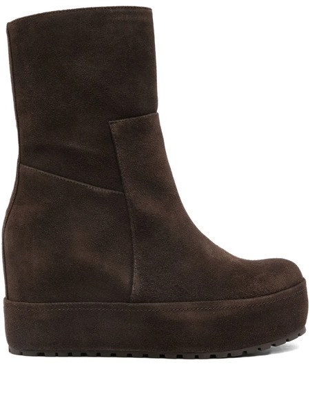  Paloma Barceló Disa Track Suede Ankle Boots - Brown 