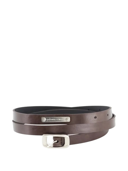  Paloma Wool Greta Leather Belt - Brown 