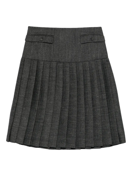  Paloma Wool Plugin Pleated Mini Skirt - Grey 