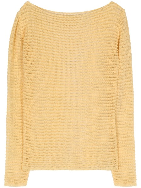  Paloma Wool Taxi Open-knit Jumper - Yellow 