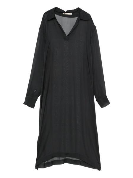  Paloma Wool V-neck Spread-collar Top - Grey 