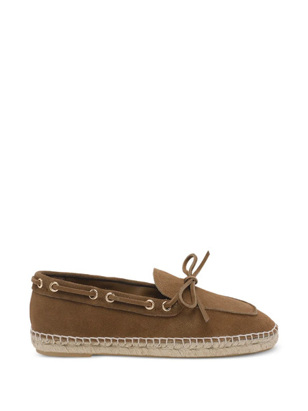  Palomitas By Paloma Barcelò Laces Round Toe Loafers - Brown 
