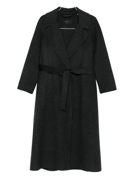  Paltò Belted Coat - Grey 