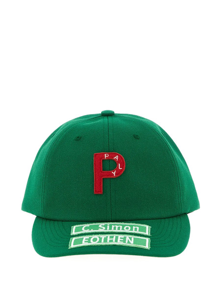  Paly Embroidered-patch Baseball Cap - Green 