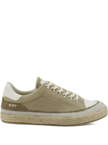  Panchic S29 Espadrille-sole Sneakers - Neutrals 