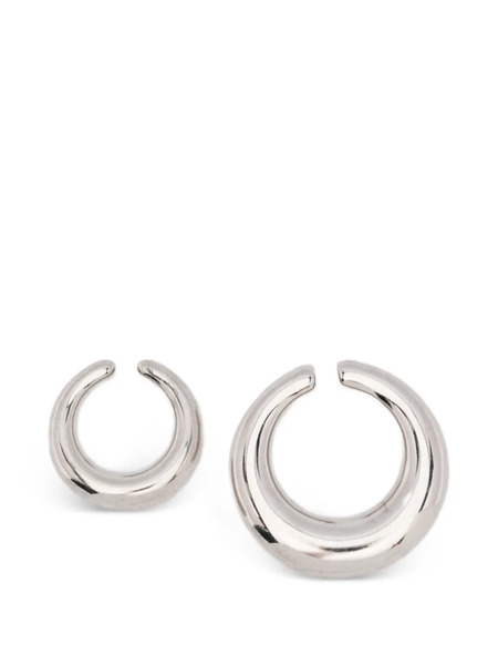  Panconesi Circle Ear Cuffs - Silver 