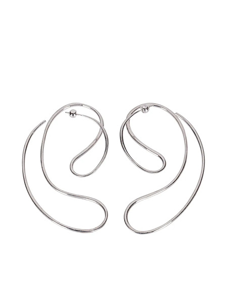 Panconesi Continua Large Earrings - Silver 
