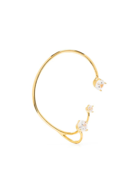  Panconesi Crystal Ear Cuff - Gold 
