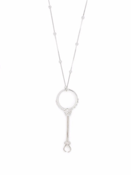  Panconesi Crystal-embellished Sterling Silver Necklace 