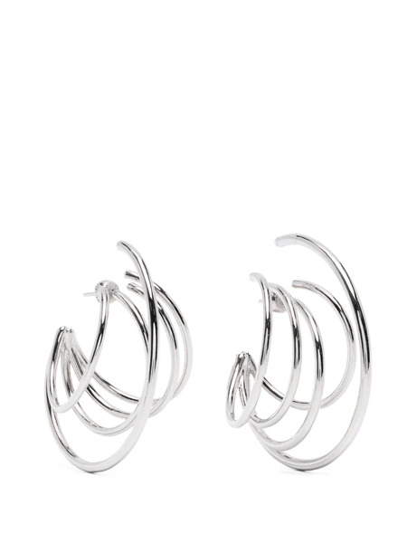  Panconesi Large Orbit Earrings - Silver 