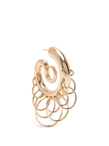  Panconesi Medium Serpent Earrings - Gold 