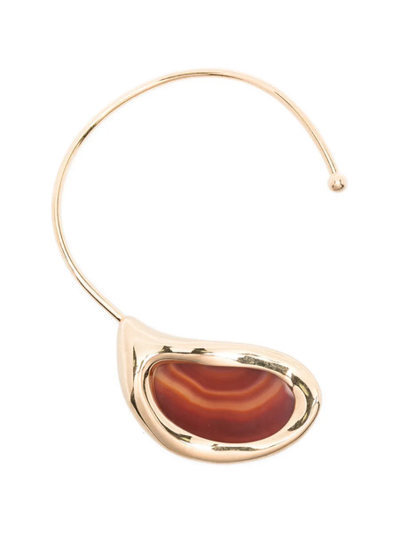  Panconesi Open Agate Necklace - Gold 