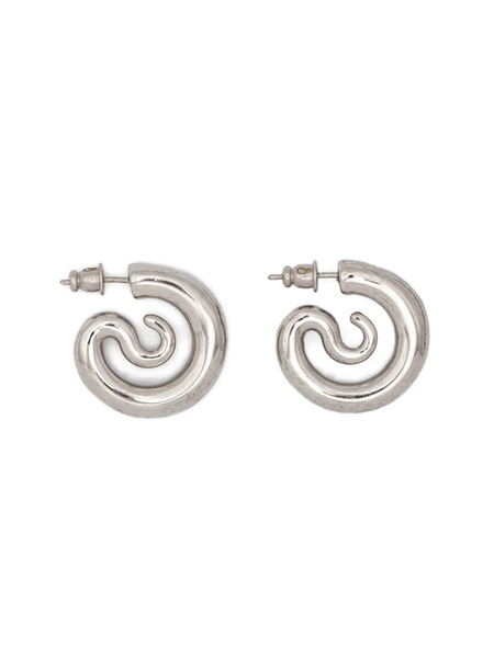  Panconesi Spiral Earrings - Silver 
