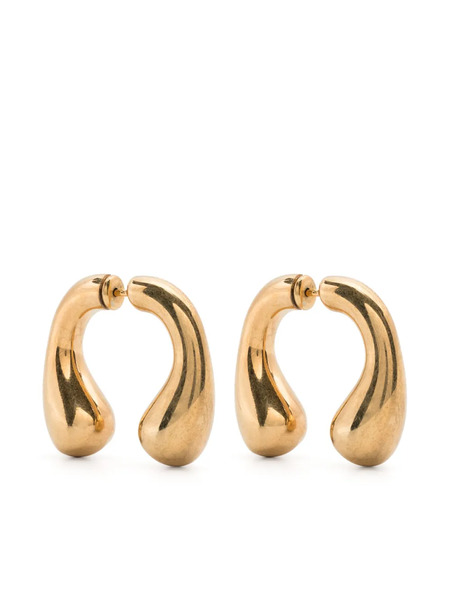  Panconesi Stud Copper Earrings - Gold 