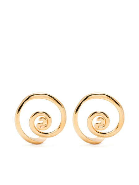  Panconesi Vortice Huggies Earrings - Gold 