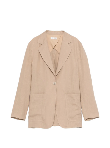  Panicale Pocket Single-breasted Blazer - Neutrals 