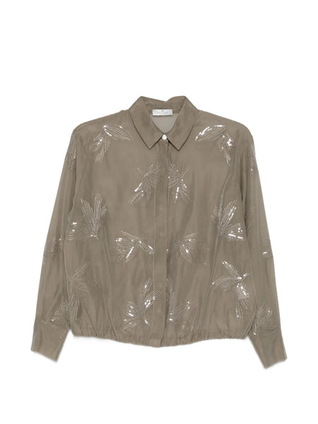  Panicale Sequin-detail Blouse - Neutrals 