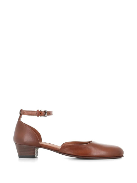  Pantanetti Ankle Strap Pumps - Brown 