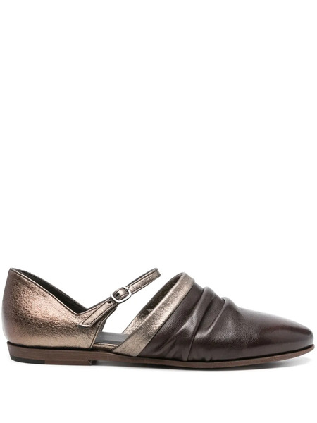  Pantanetti Metallic Sandals - Black 