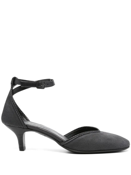  Pantanetti 50mm Leather Sandals - Black 