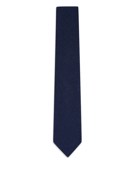  Paolo Albizzati Wool Pointed Tie - Blue 