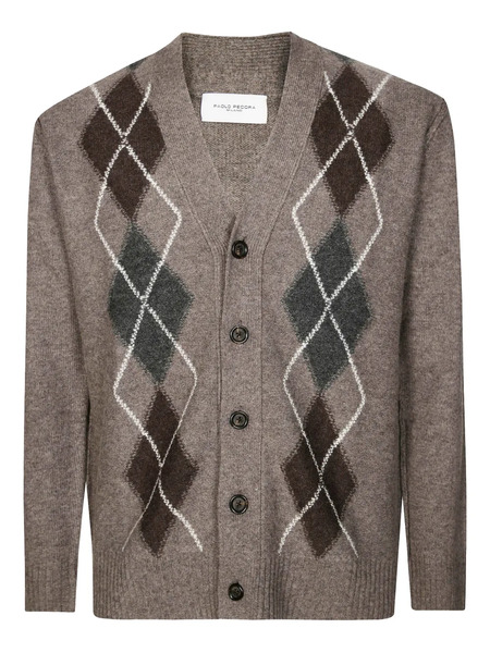  Paolo Pecora Button-fastening Cardigan - Neutrals 